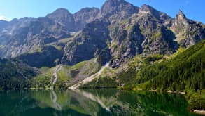 Chata pod Rysmi - The highest laying cottage in the High Tatras. - Rysy (peak)