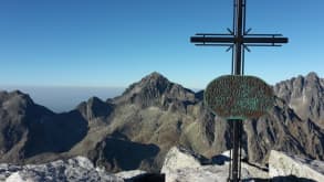 Slavkovský štít - Long - term output with a beautiful view. - Top of Slavkovský štít/Slavkovsky peak