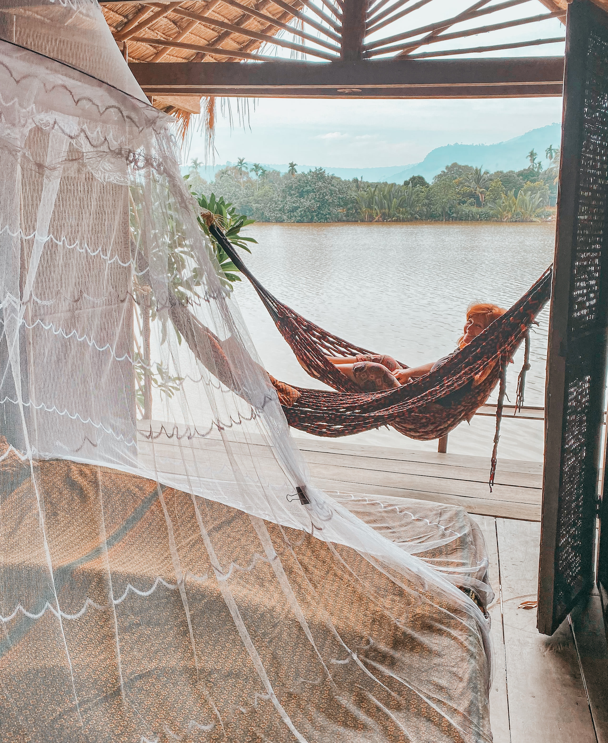 Riverfront Bungalow Eden Eco Village Kampot