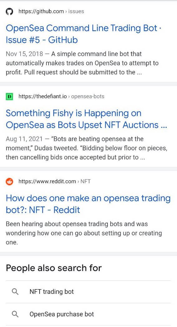 opensea bot