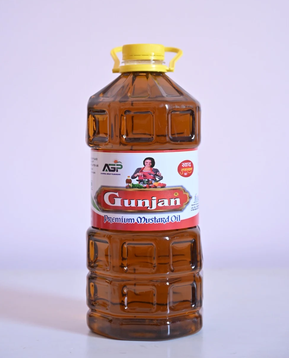 Gunjan Pakki Ghani Mustard Oil (2 Ltr)
