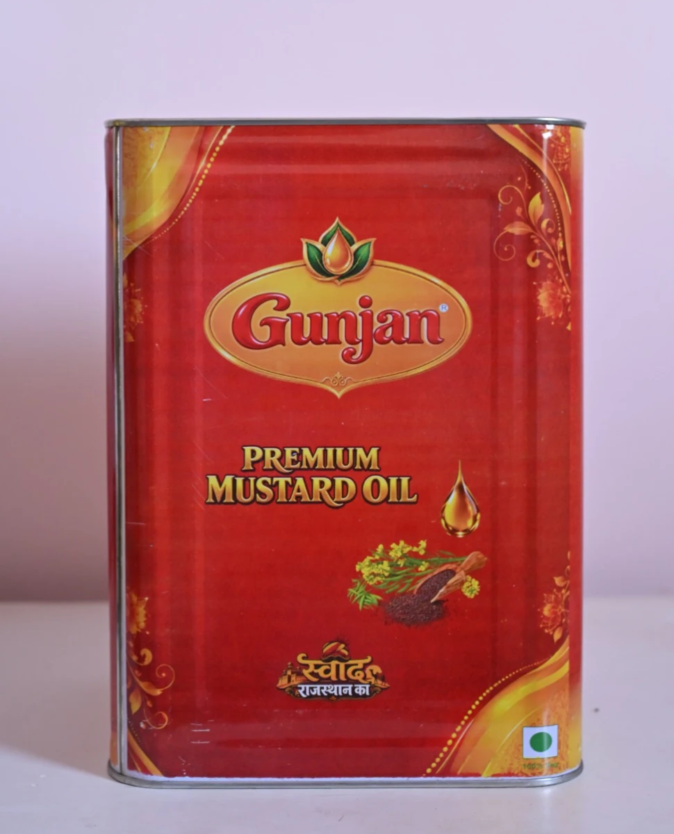 Gunjan Pakki Ghani Mustard Oil (15 Ltr)