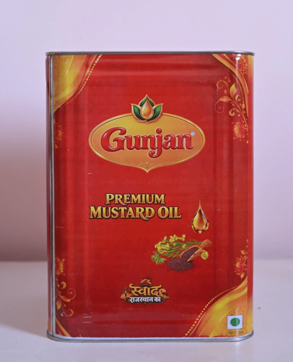 Gunjan Pakki Ghani Mustard Oil (15 Ltr)
