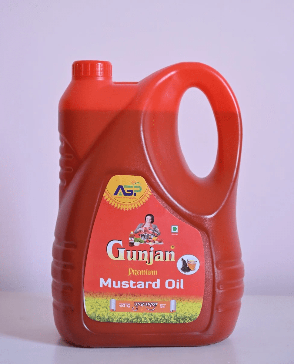 Gunjan Pakki Ghani Mustard Oil (5 Ltr)