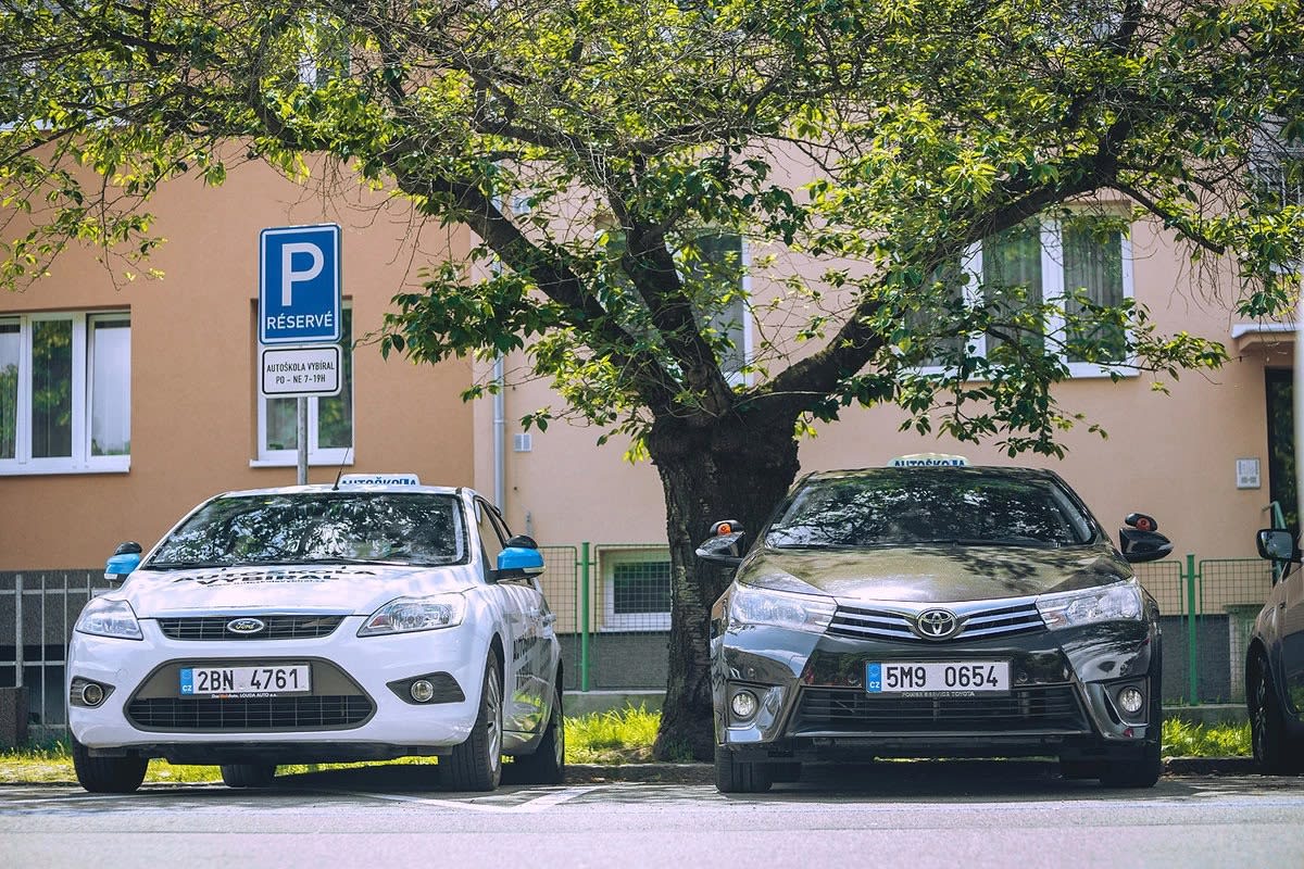 Místo srazu na jízdy – Autoškola Vybíral Brno