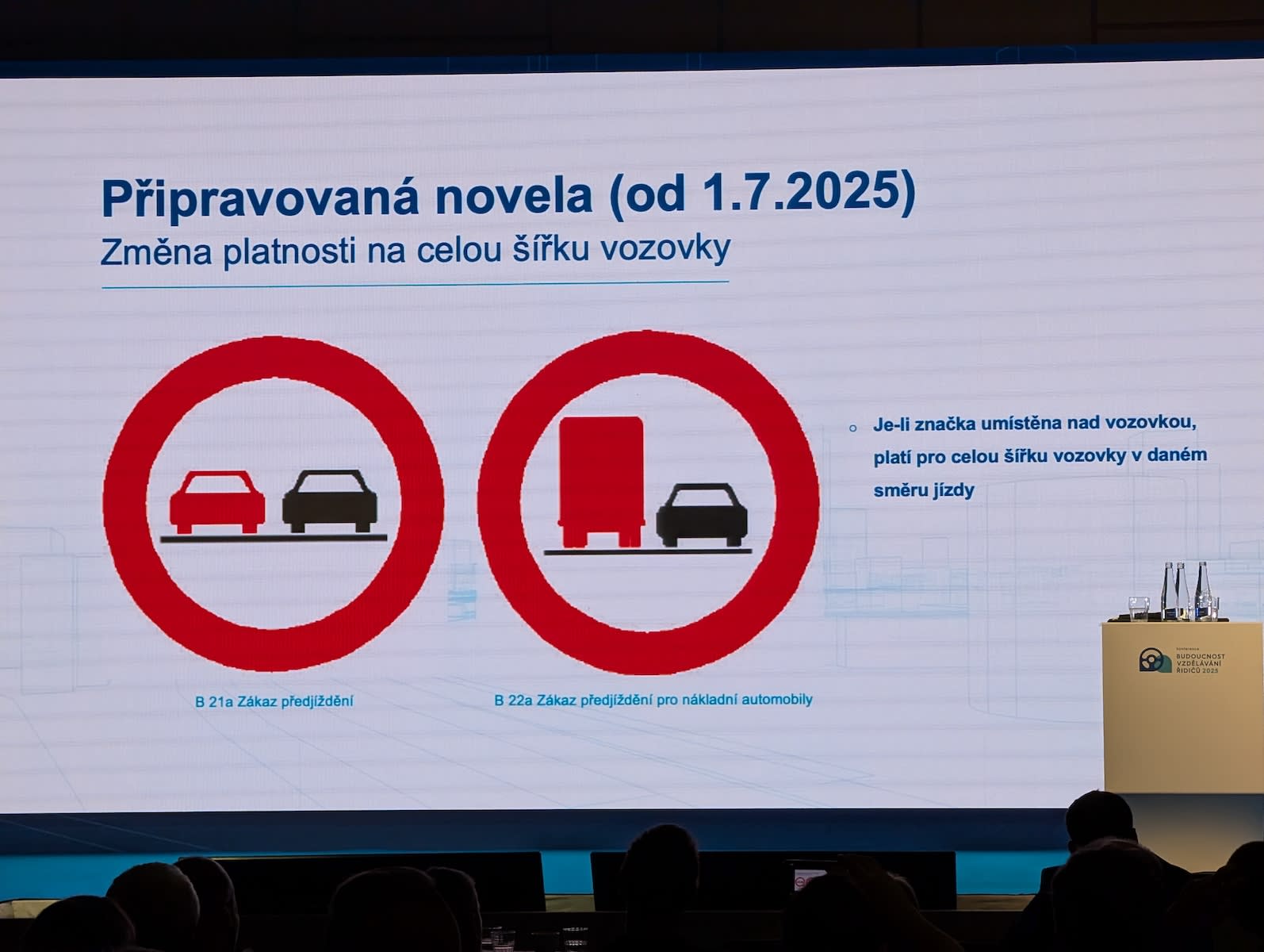 konference BVR 2025 - novela vyhlášky č. 294/2015 Sb. platná od 1.7.2025 | předjíždění
