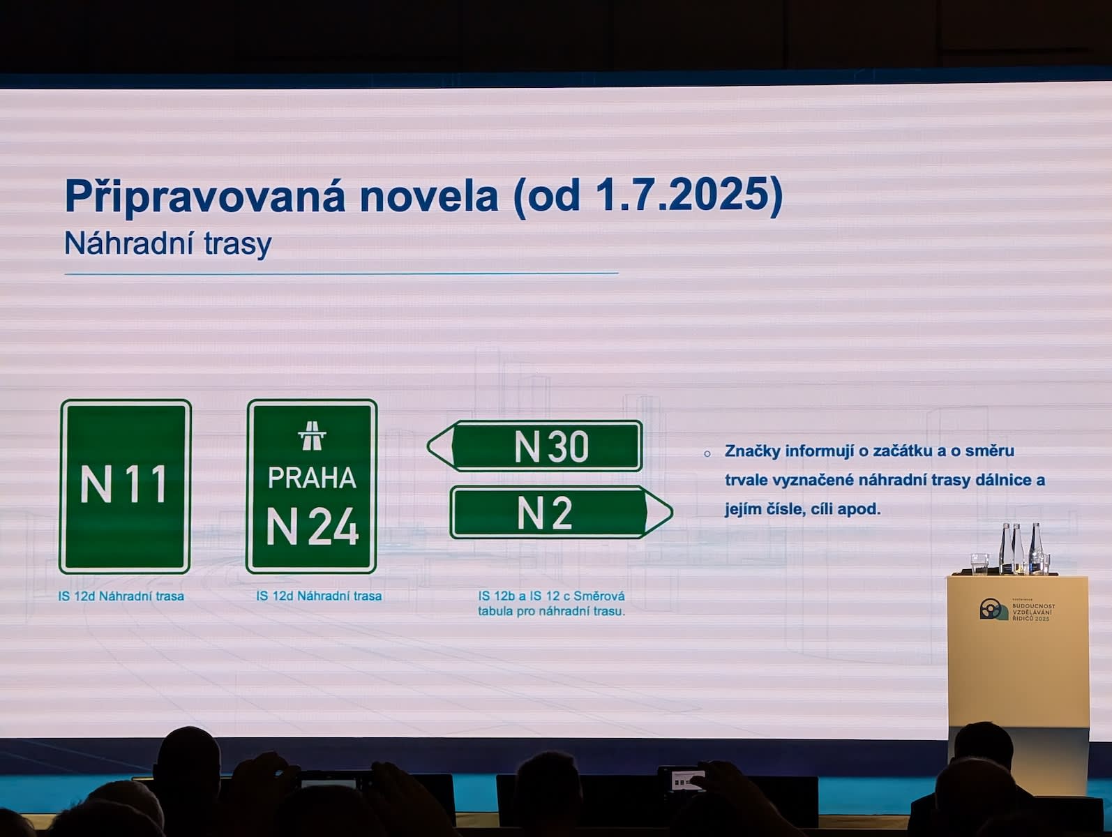 konference BVR 2025 - novela vyhlášky č. 294/2015 Sb. platná od 1.7.2025 | náhradní trasy