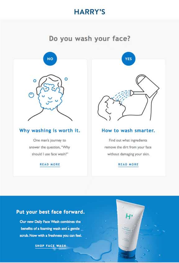 Educational / instructional email