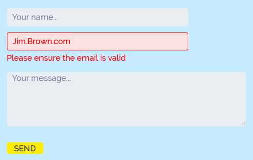 Capturing Email addresses and validating their format