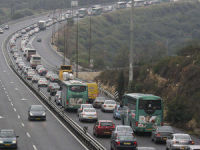 נתיבי תחבורה ציבורית בכביש ירושלים - תל אביב