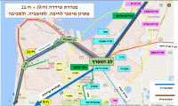 מנהרת שידרה לרכבת ופינוי מלא של המסילה מחופי חיפה