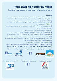 די למימון אמנסטי - די למימון חרם שנאה והסתה מכספינו
