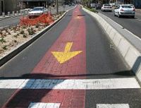 הוספת נתיבים ייעודים לתחבורה הציבורית בכל הערים בישראל