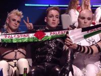 עצומה להשעיית איסלנד מהאירוויזיון עקב הצגת דגלי פלסטין 