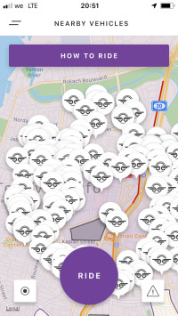 קורקינט שיתופי בת״א בעדיפות עליונה