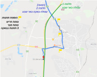 תחבורה ציבורית ישירה באקה - באר שבע עבור אוכלוסיית הסטודנטים והמורים 