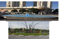 כיכר מגדלי העיר בשיכוני המזרח