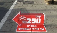 די לכלי רכב ממונעים בשבילי הולכי הרגל באשקלון