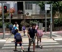 מעבר חציה מסוכן ברחוב הירדן