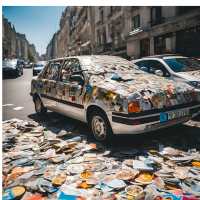 נגד הדבקת מדבקות על רכבים חונים במקום אסור: הבעיות והשפעותיהן