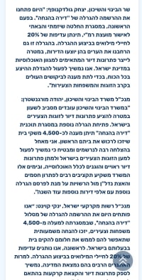 הטבות דיור למשרתי מילואים 