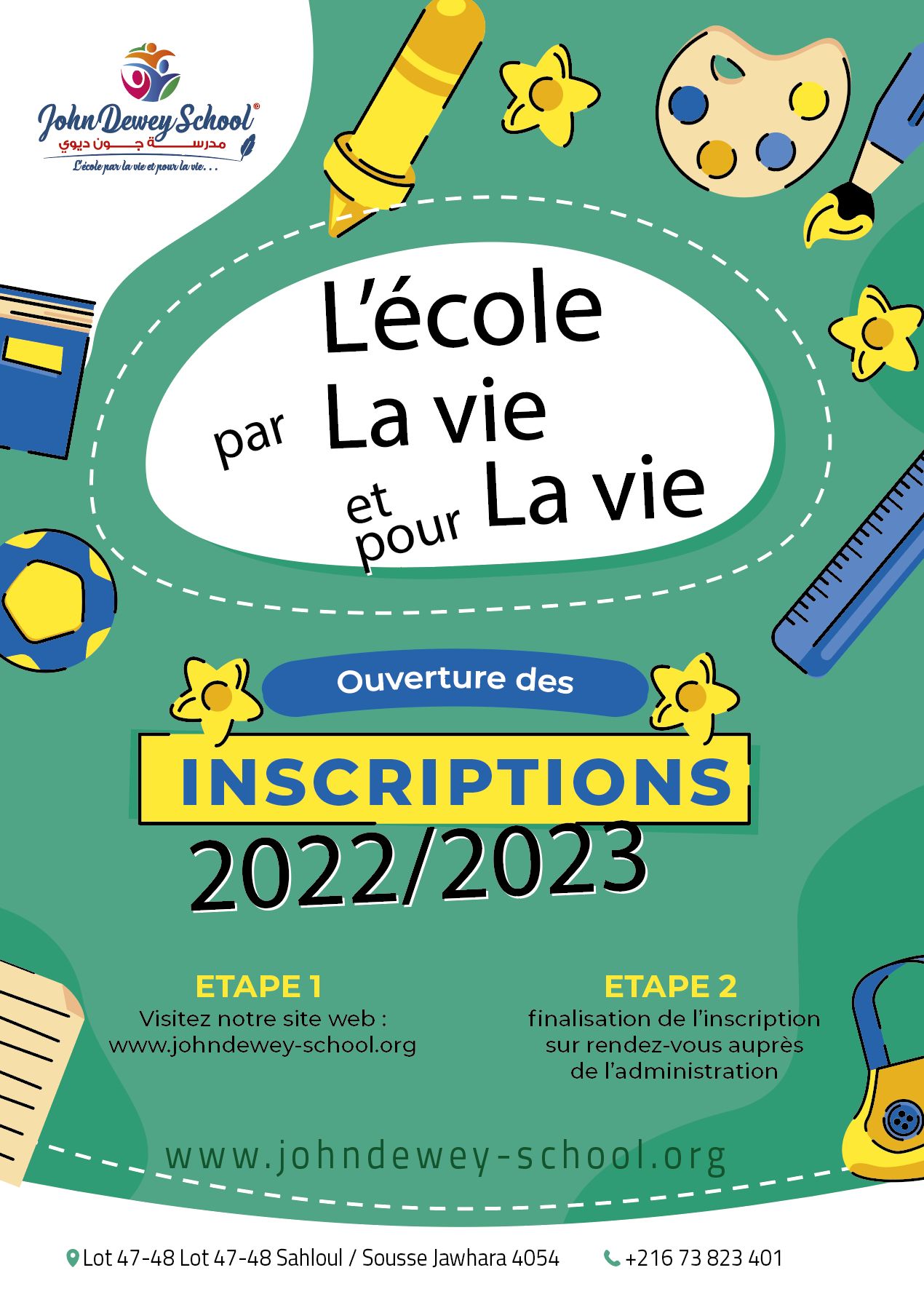 La couverture de l'établissement