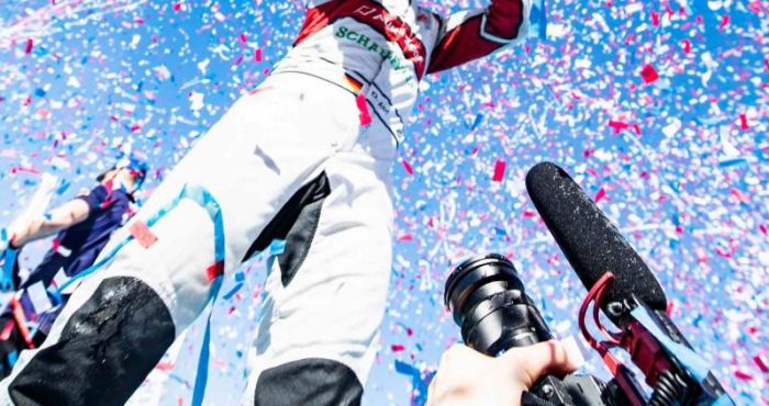 Podium in Chile