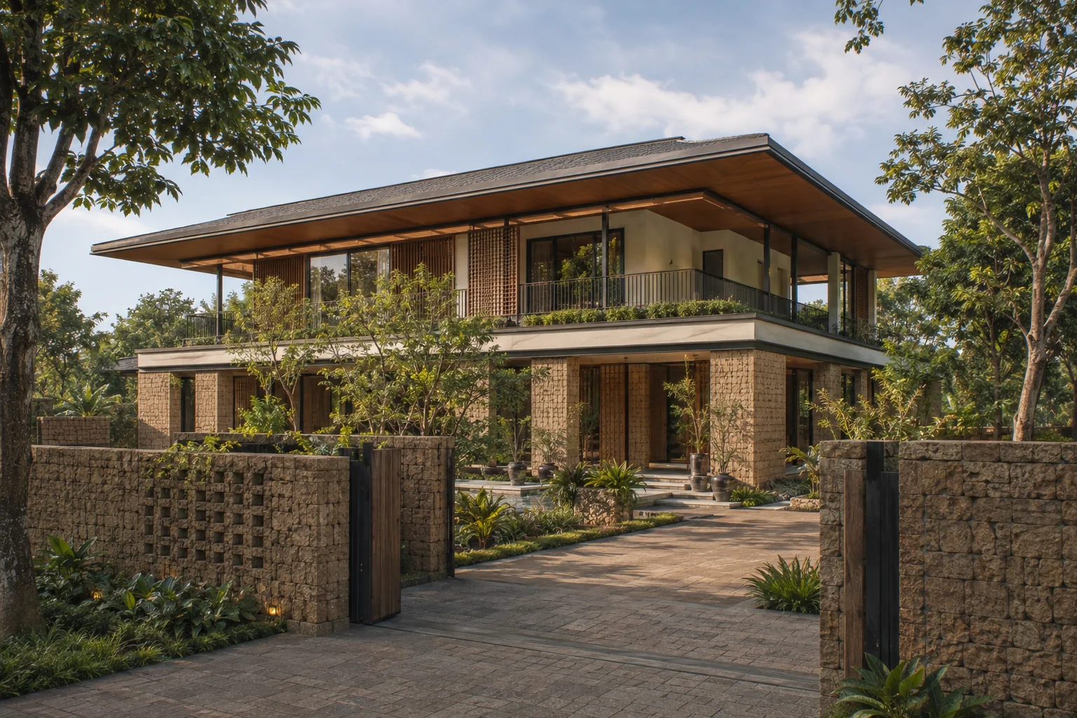 VILLA XỨ ĐOÀI ĐƯƠNG ĐẠI 2 TẦNG