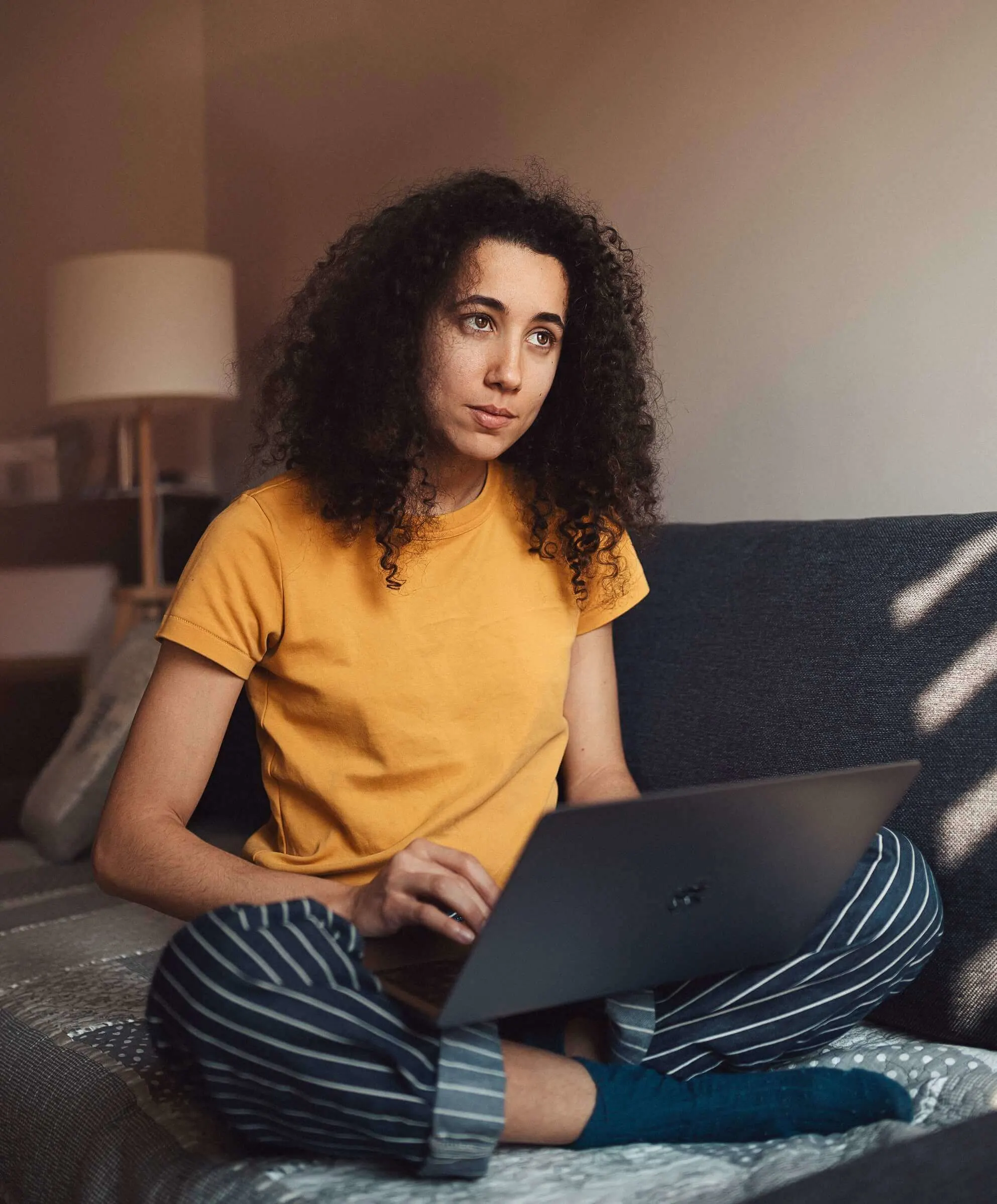 Portrait de Camille, fondatrice de Aucode