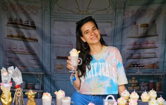 The candle bakery, by Bianca