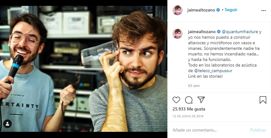 subtitulo divertido de una cantante