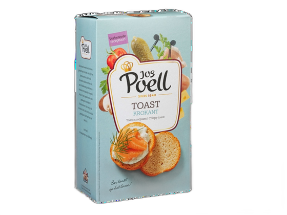 Krokant Toast Redondas