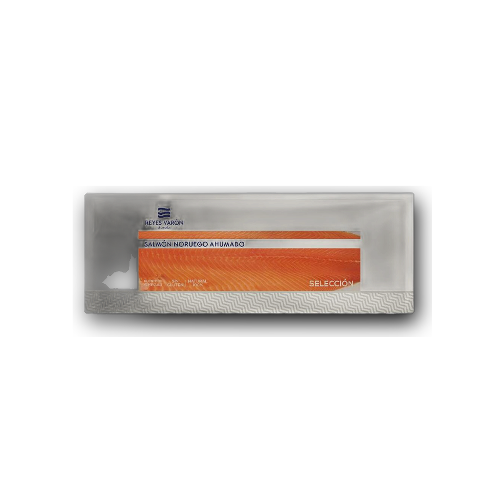 Salmón noruego ahumado precortado 500gr