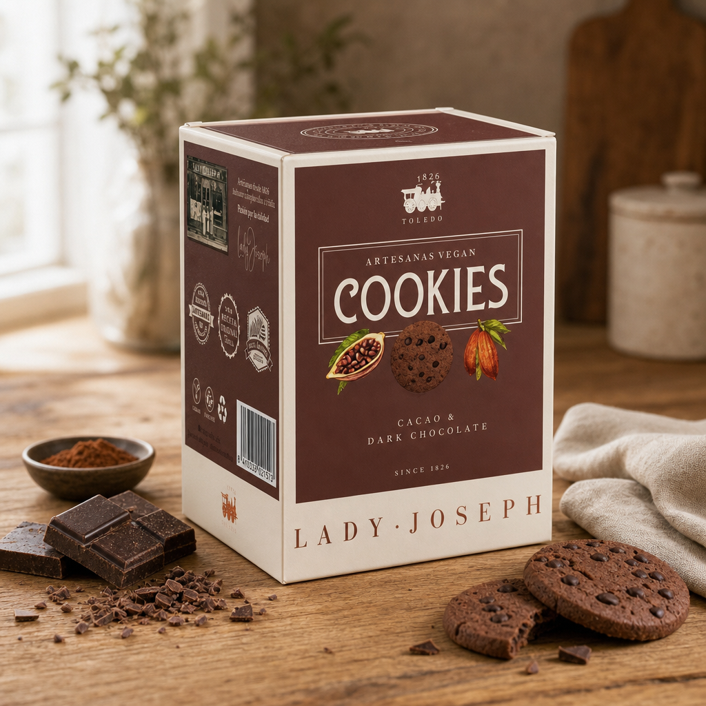 Cookies Cacao y Chocolate Negro