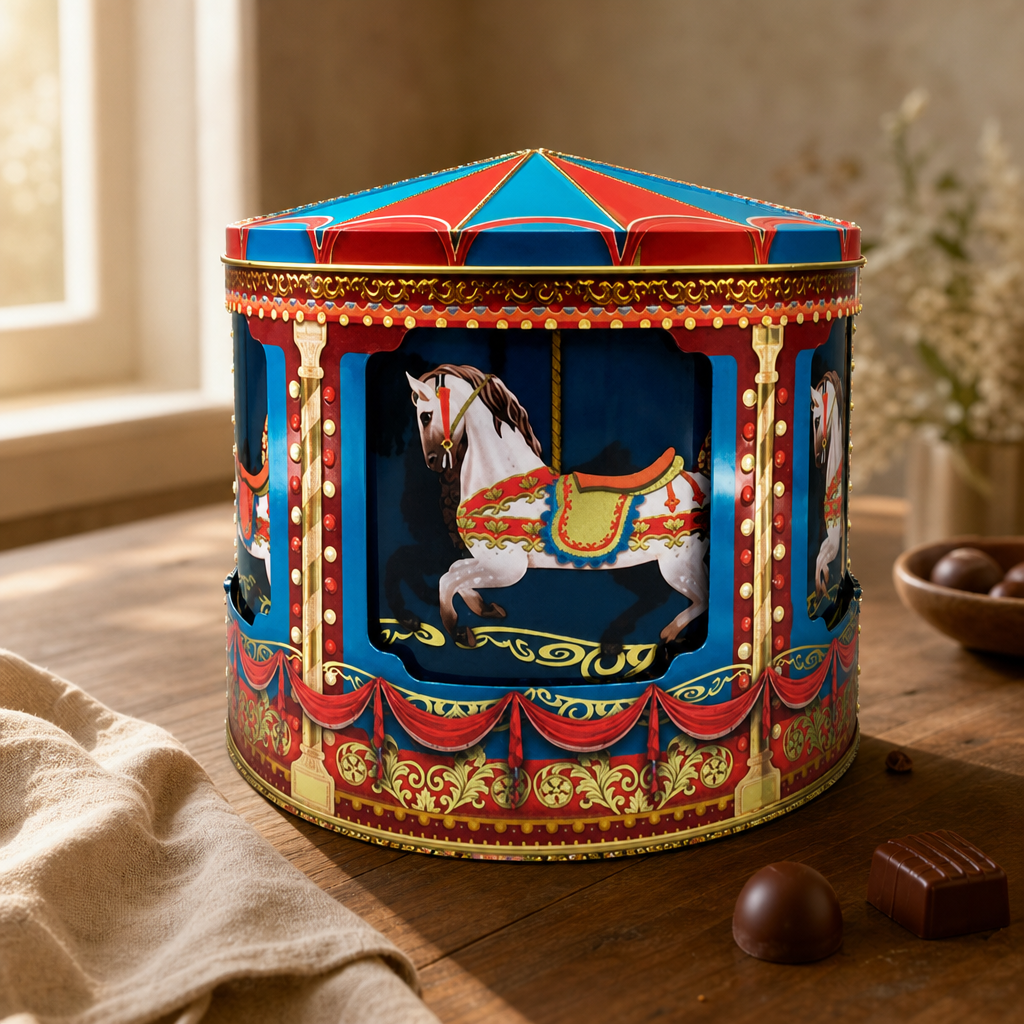 Bombón Tiovivo Musical Grande 450 g