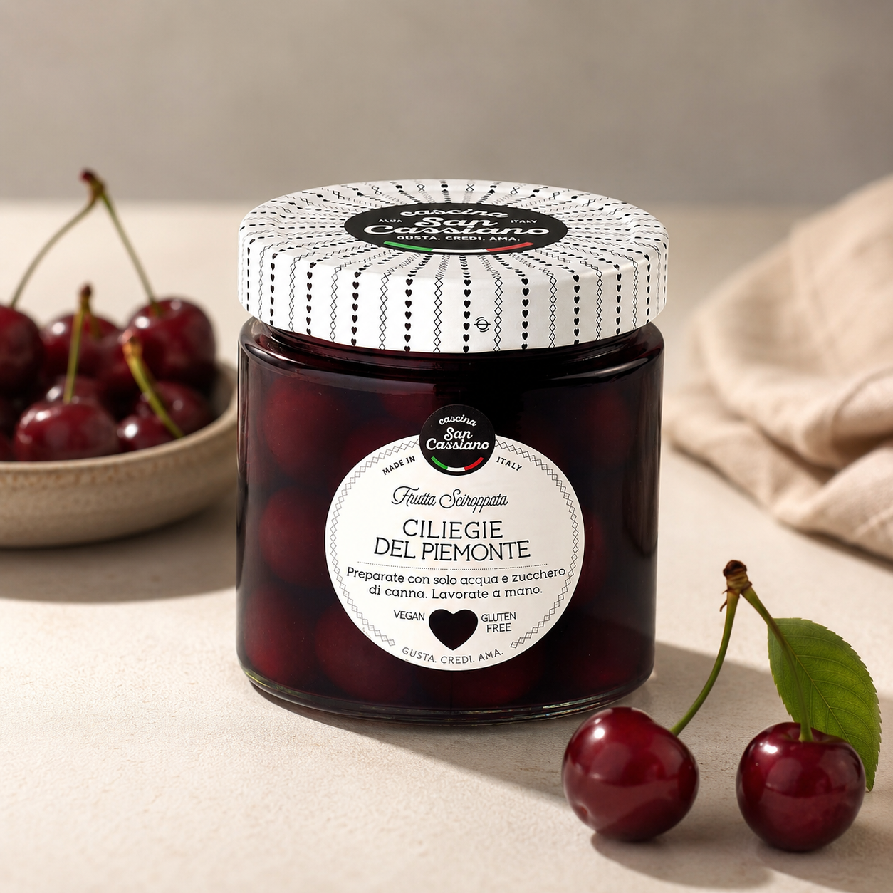 Cerezas en Almíbar 420 g