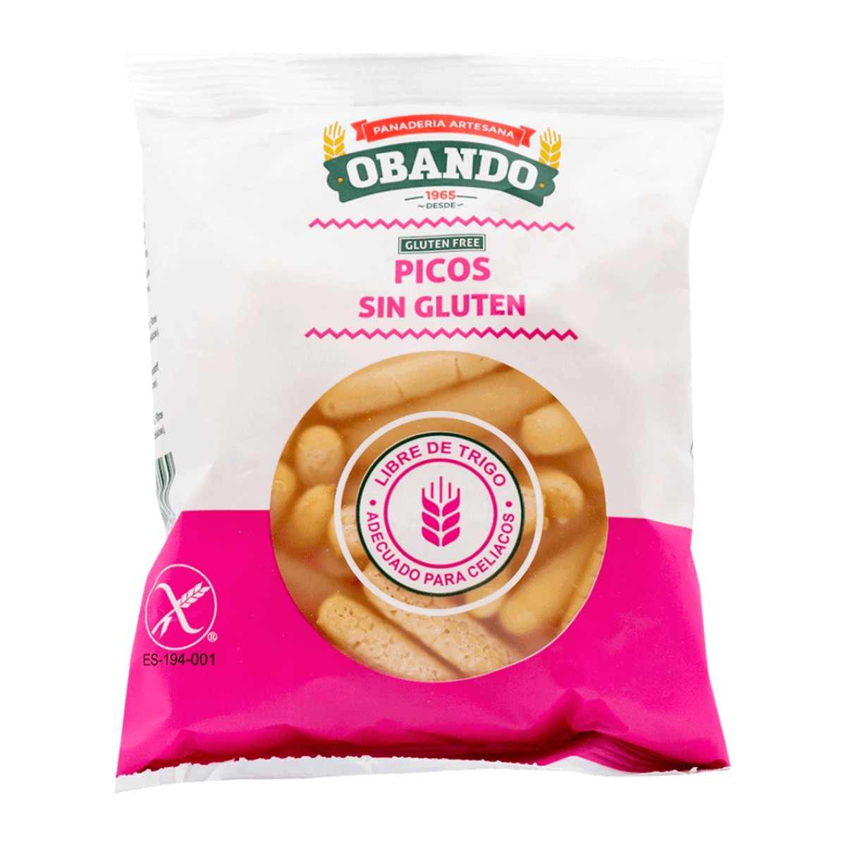 Obando Picos sin Gluten Mini