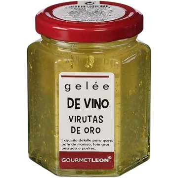 Gelée de Vino Riesling con Oro