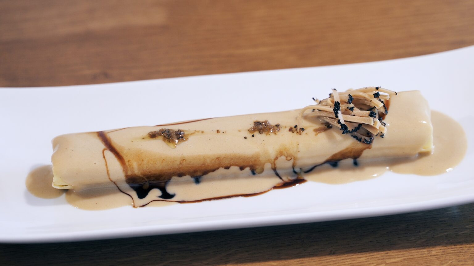 Canelón XXL sin Gluten — Pollo, Foie y Trufa