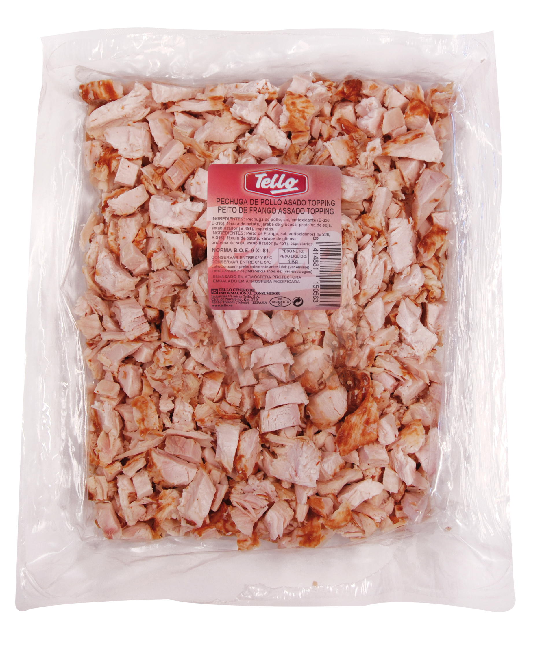 Tello Pechuga Pollo Topping