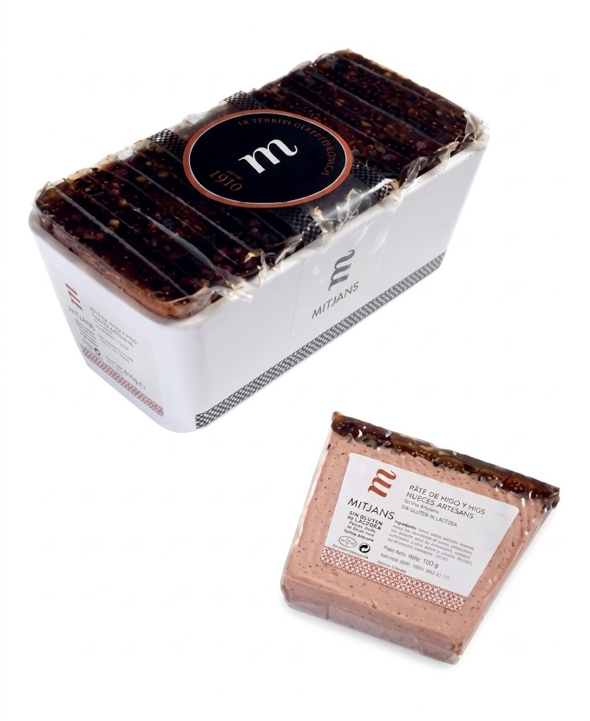 Mitjans Paté Pato Cebolla Caramelizada Precortado 10x120g