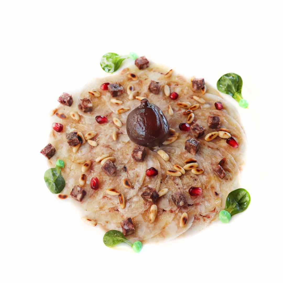 Carpaccio Manetes de Porc