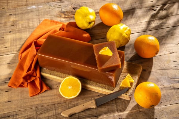 Membrillo artesano con naranja