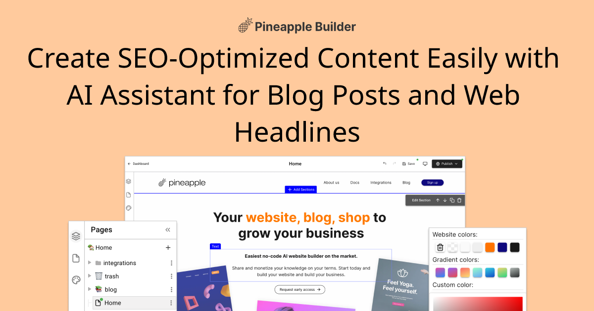 pineapple-ai-assistant-create-seo-optimized-content-easily-for-blog