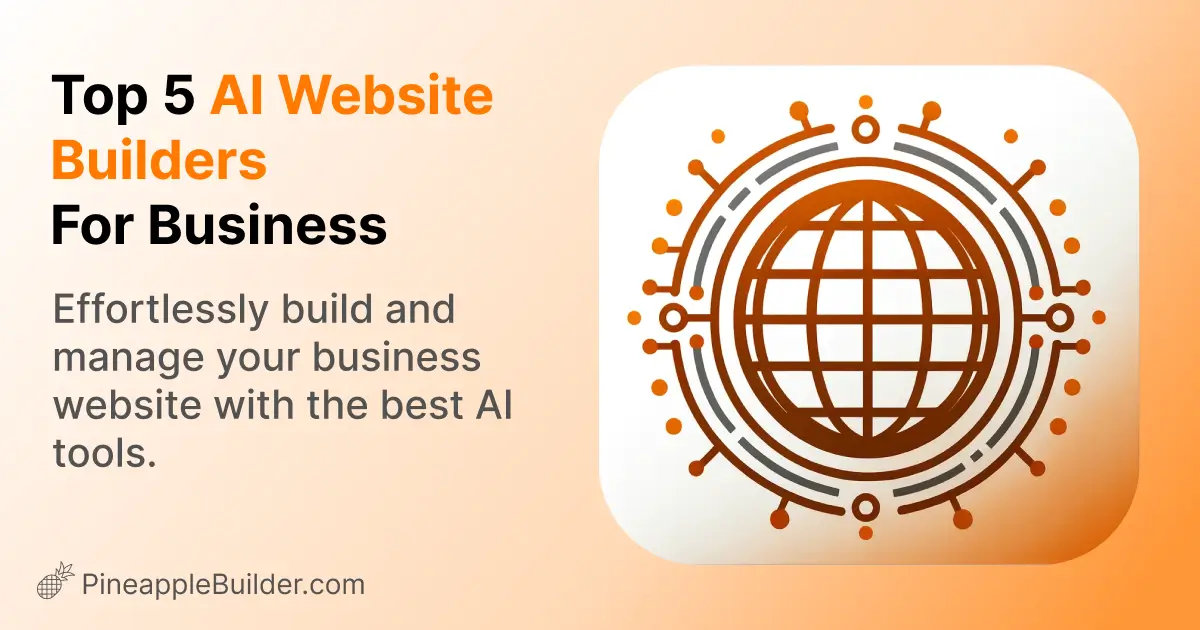 Top 5 Best AI Website Builders for Business in 2024
