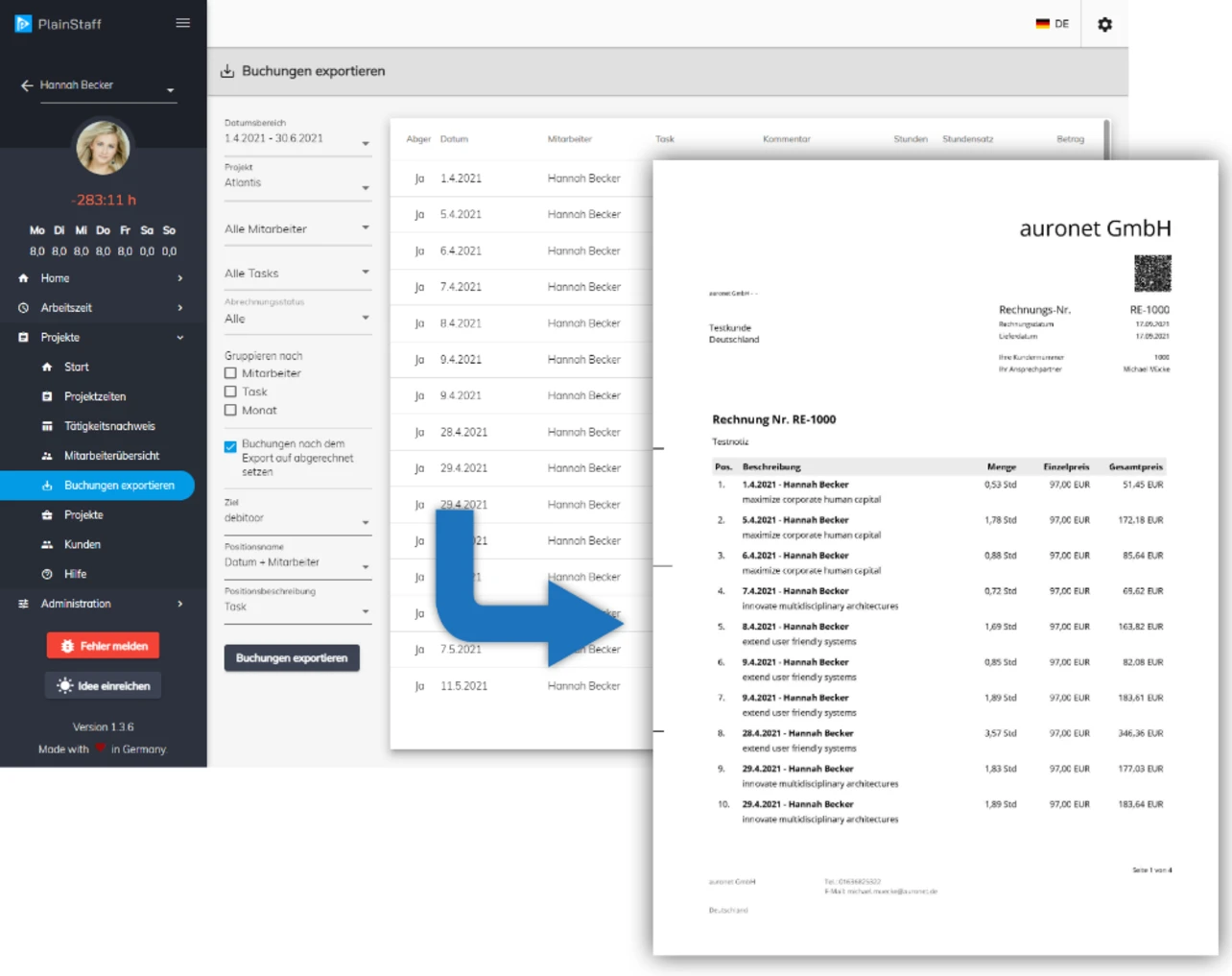 sevdesk screenshots