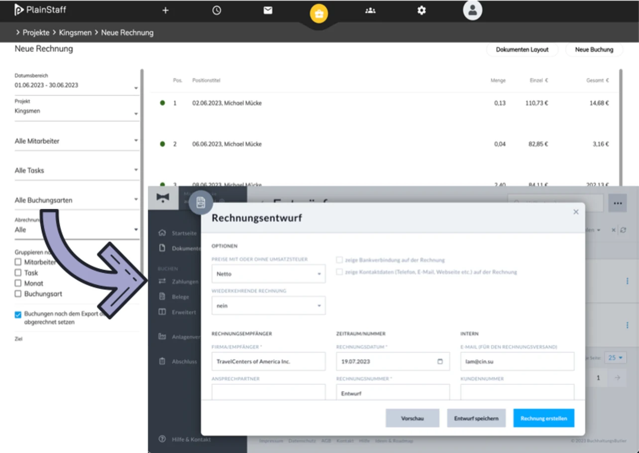 BuchhaltungsButler screenshot