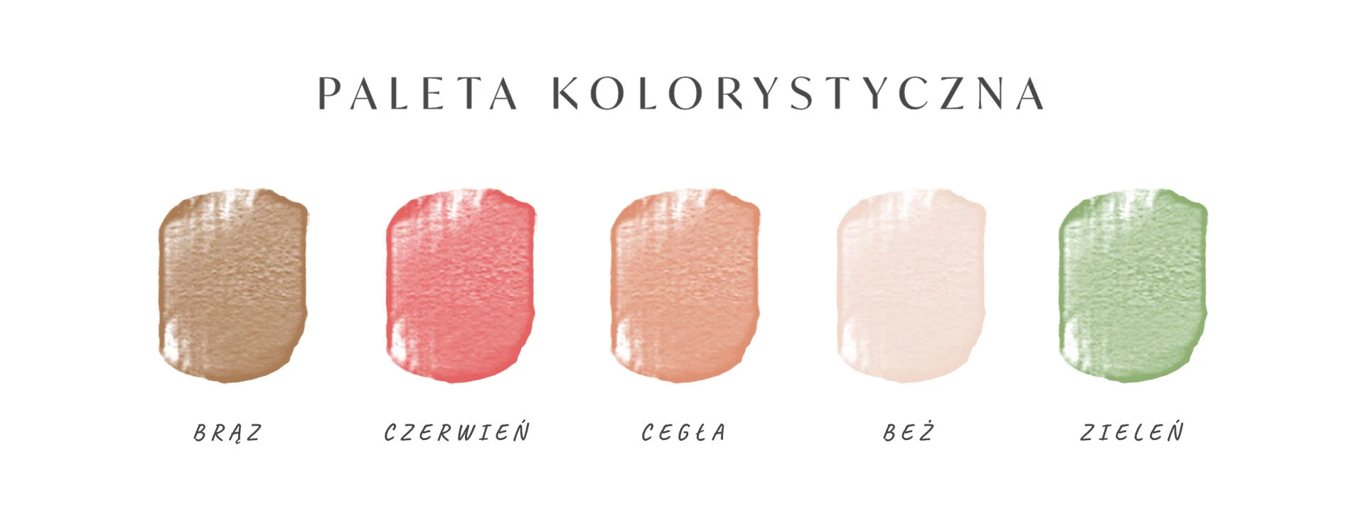 paleta kolorystyczna wesele rustykalne