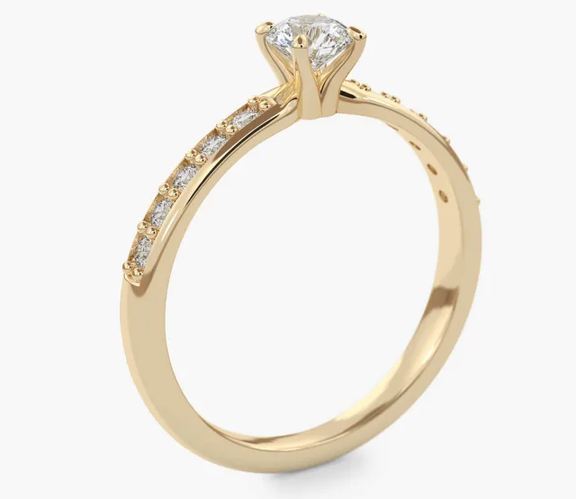 Pierścionek zaręczynowy Eternal Love 0,48 ct