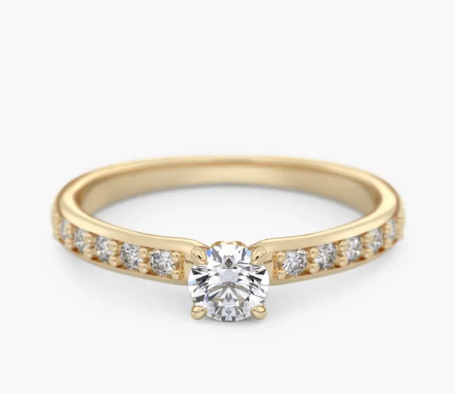 Pierścionek zaręczynowy Eternal Love 0,48 ct